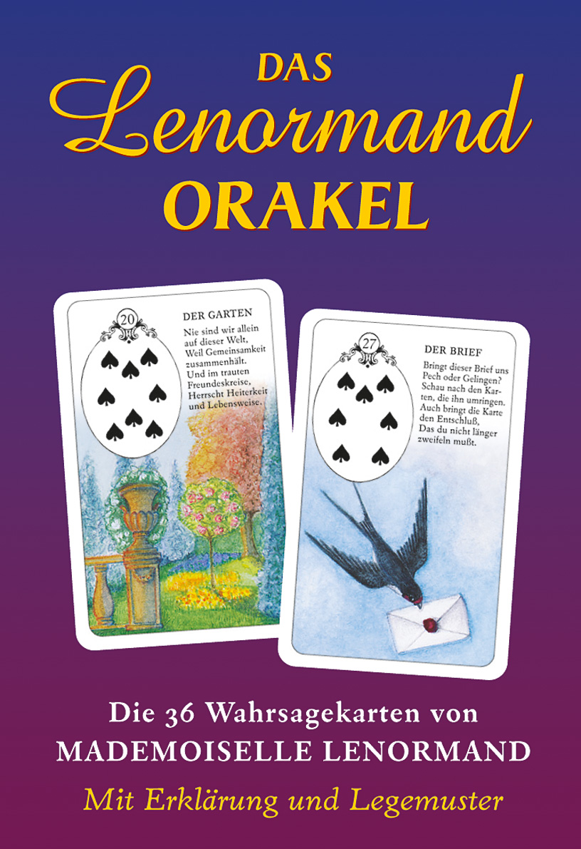Cover Das Lenormand Orakel Cover Das Lenormand Orakel