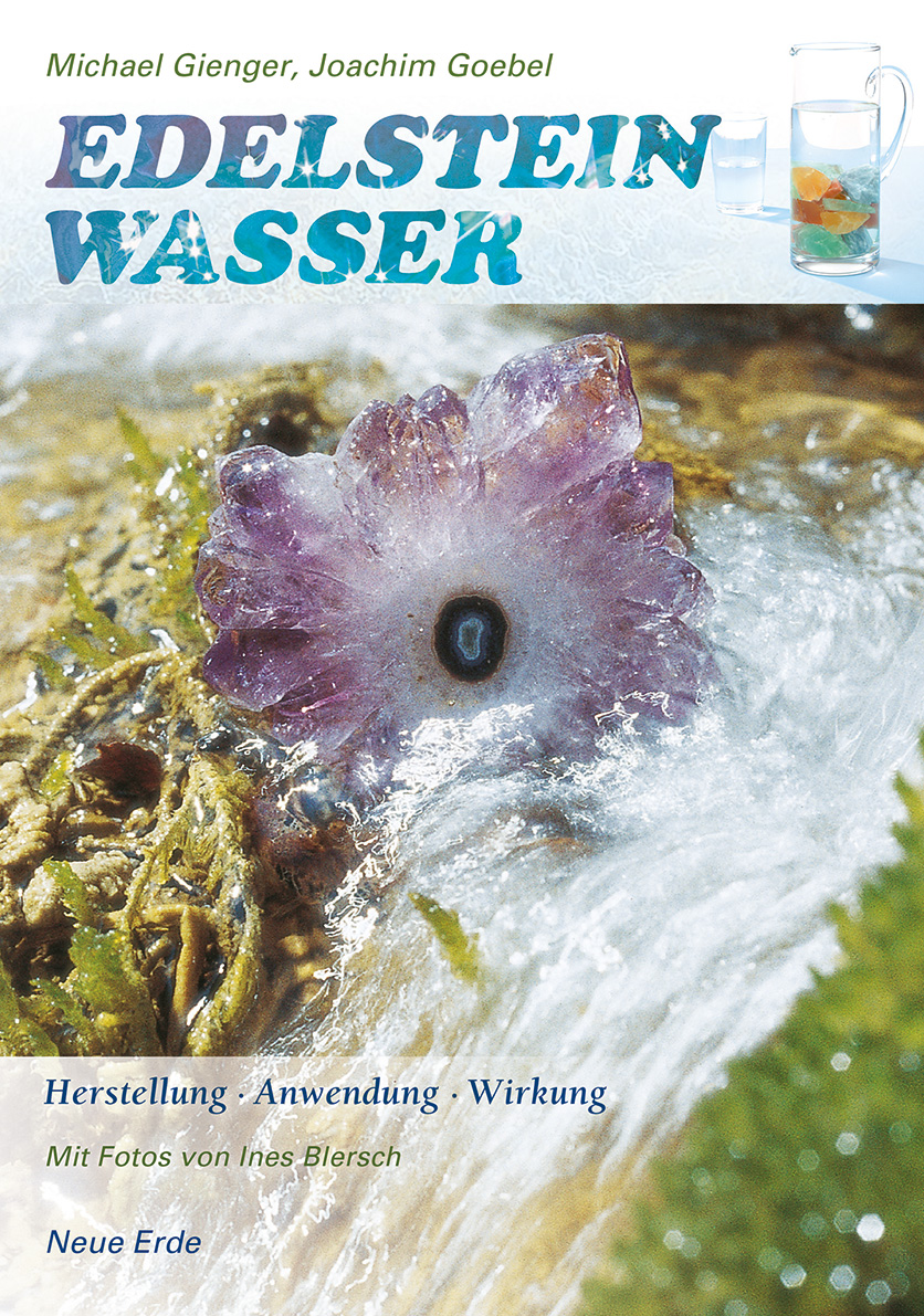 Buchcover Edelsteinwasser Buchcover Edelsteinwasser